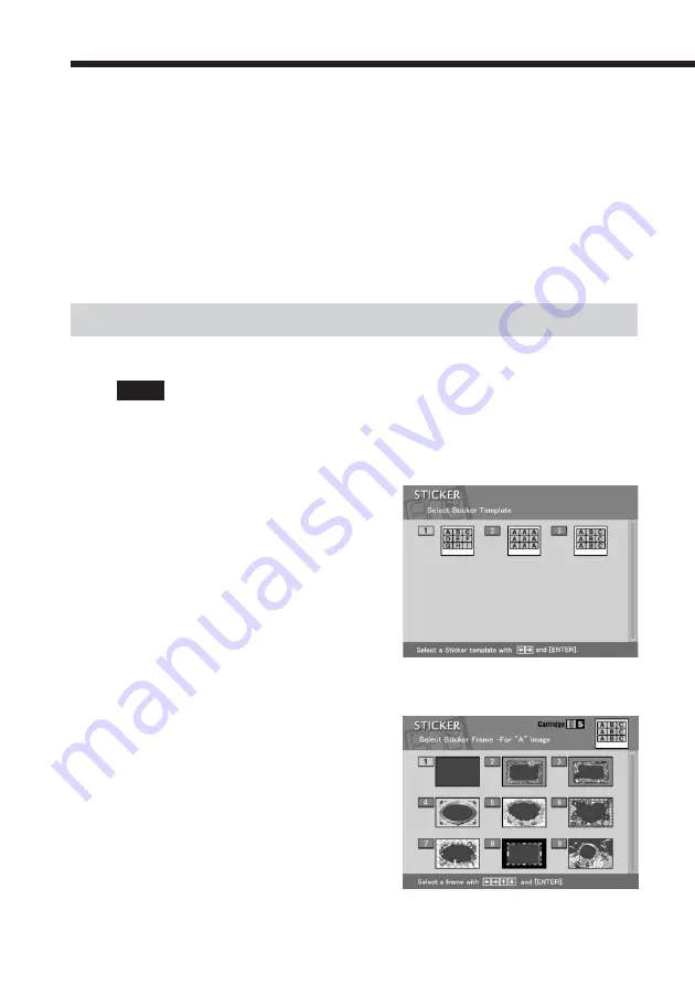 Sony DPP-EX5 Operating Instructions Manual Download Page 44