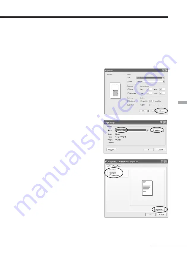 Sony DPP-EX5 Скачать руководство пользователя страница 61