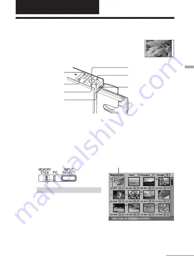 Sony DPP-EX5 Operating Instructions Manual Download Page 105