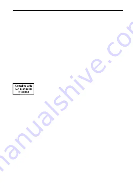 Sony DRC-BT60 Operating Instructions Manual Download Page 2