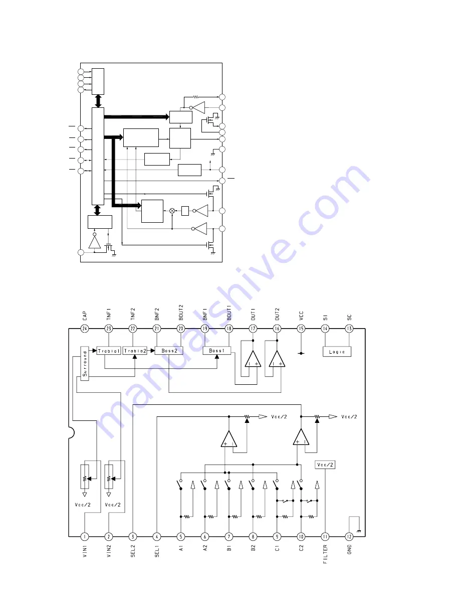 Sony Dream Machine ICF-CD555TV Service Manual Download Page 45