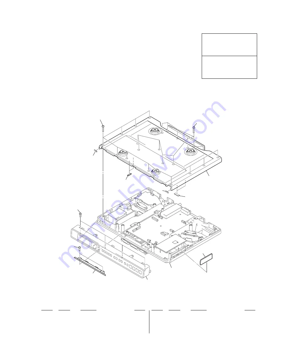 Sony Dream Machine ICF-CD555TV Service Manual Download Page 53