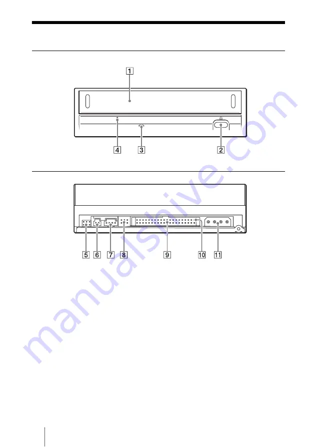 Sony DRU-800A Operating Instructions Manual Download Page 8