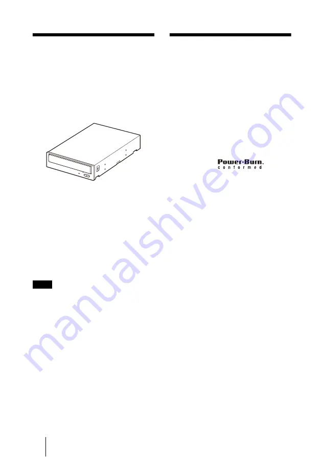 Sony DRU-830A Operating Instructions Manual Download Page 6