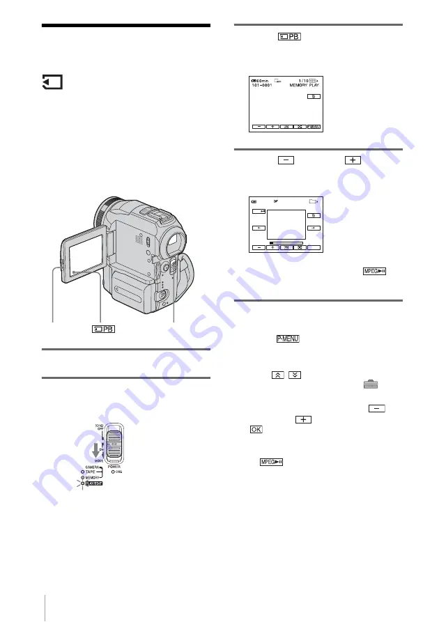 Sony DSC-D770 - Cyber-shot Digital Still Camera Скачать руководство пользователя страница 48