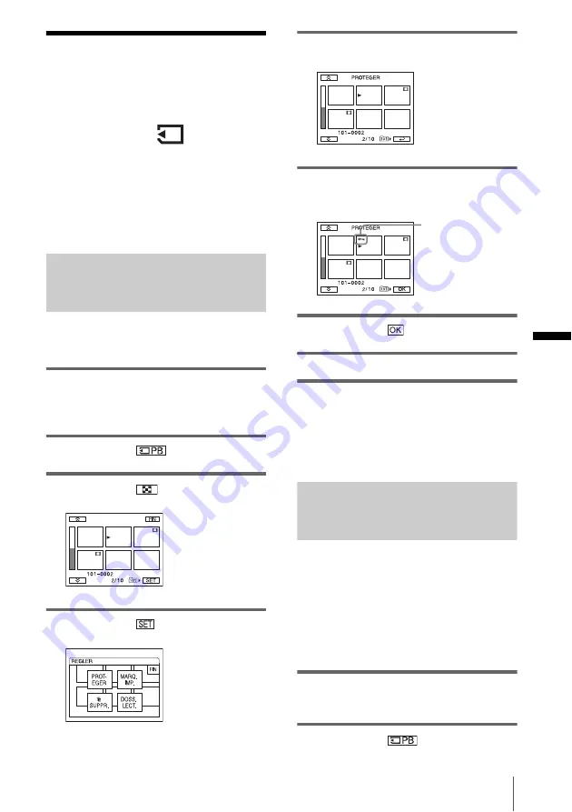 Sony DSC-D770 - Cyber-shot Digital Still Camera Operation Manual Download Page 245