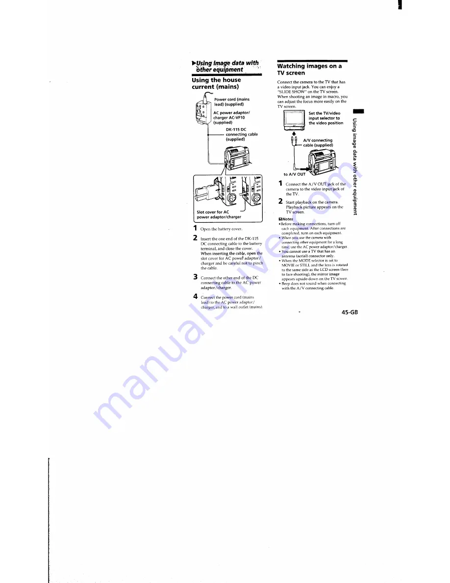 Sony DSC-F55 - Cyber-shot Digital Still Camera User Manual Download Page 45