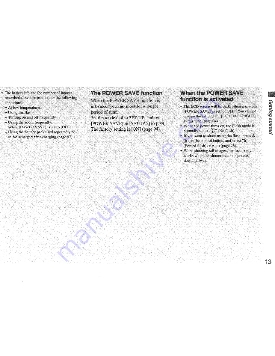 Sony DSC-P7 - Cyber-shot Digital Still Camera Operating Instructions Manual Download Page 13