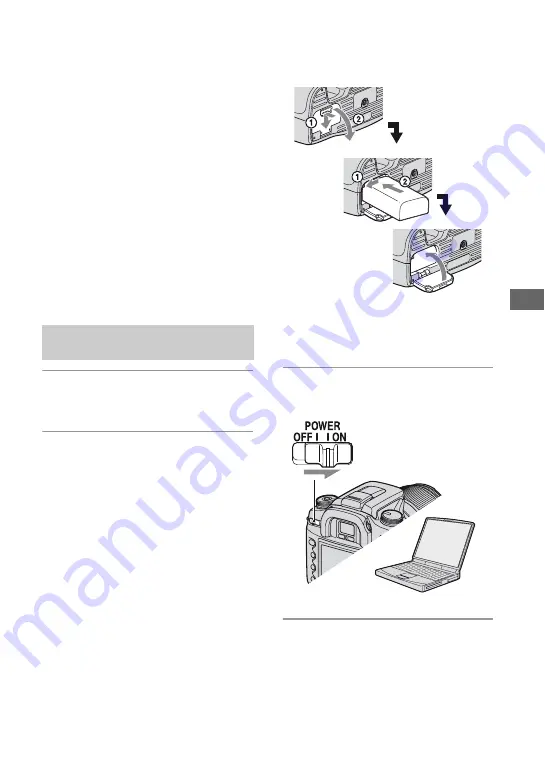 Sony DSLR-A100K - alpha; Digital Single Lens Reflex Camera Operating Instructions Manual Download Page 107