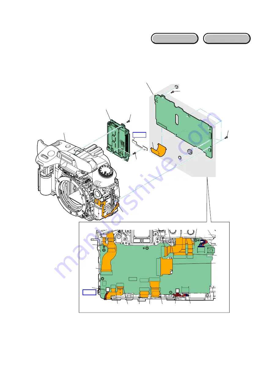 Sony DSLR-A300 - alpha; Digital Single Lens Reflex Camera Body Service Manual Download Page 13