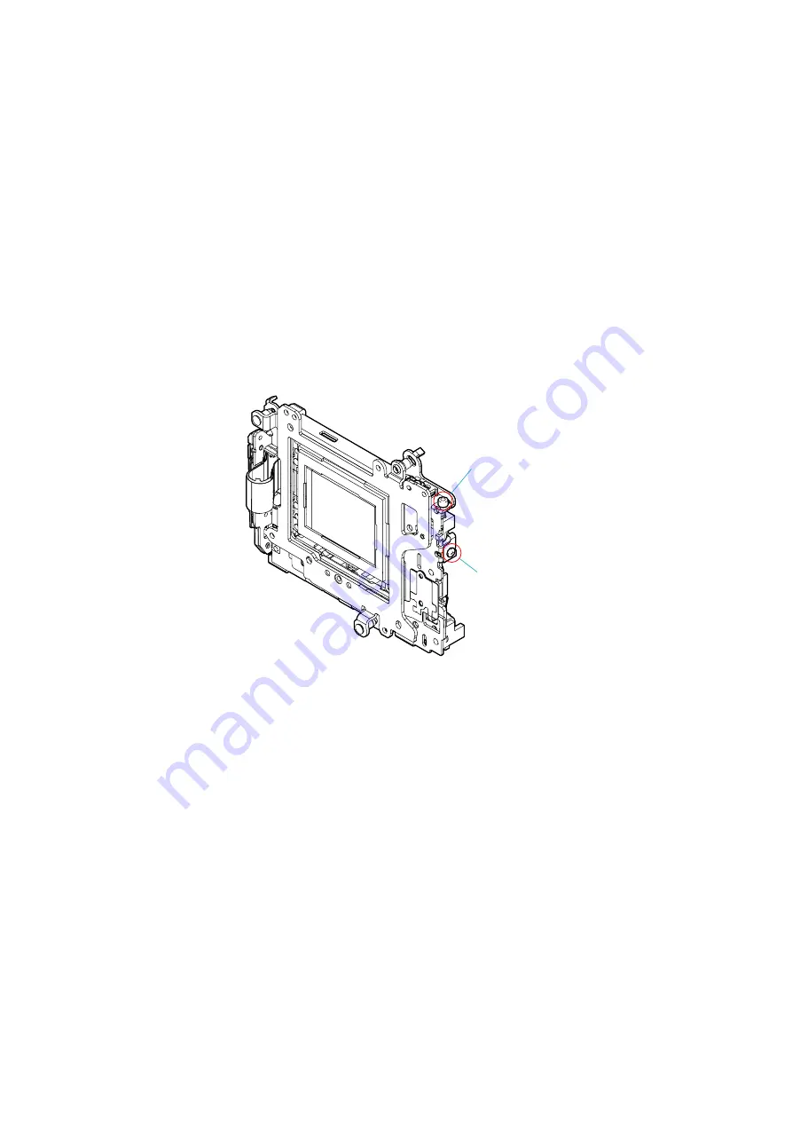 Sony DSLR-A300 - alpha; Digital Single Lens Reflex Camera Body Service Manual Download Page 23