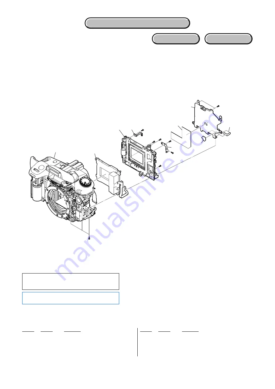 Sony DSLR-A300 - alpha; Digital Single Lens Reflex Camera Body Service Manual Download Page 92