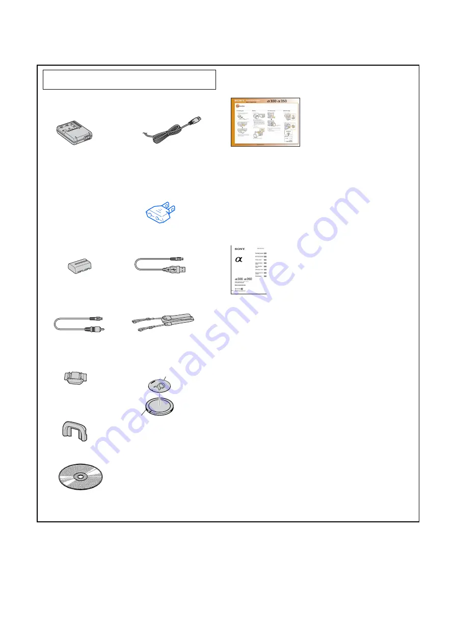 Sony DSLR-A300 - alpha; Digital Single Lens Reflex Camera Body Service Manual Download Page 105