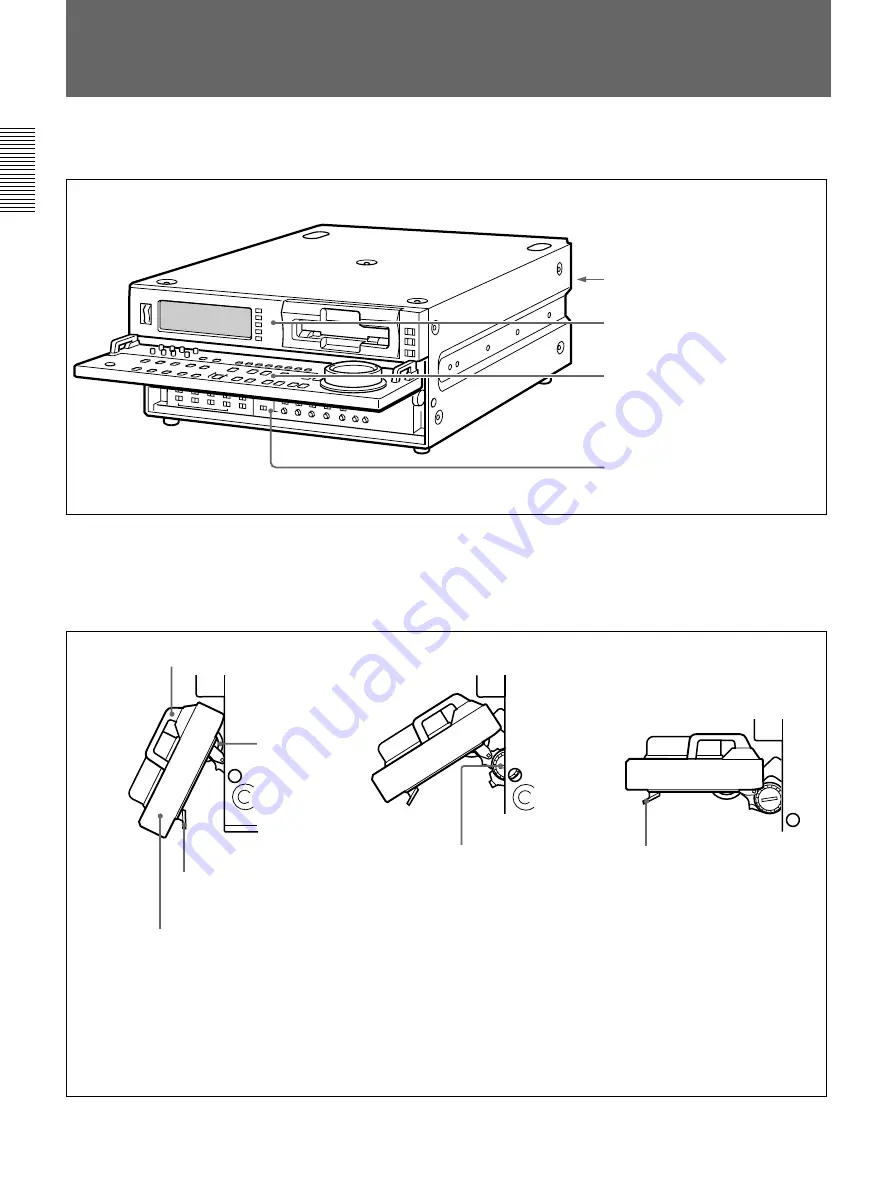 Sony DSR-2000 Operating Instructions Manual Download Page 12