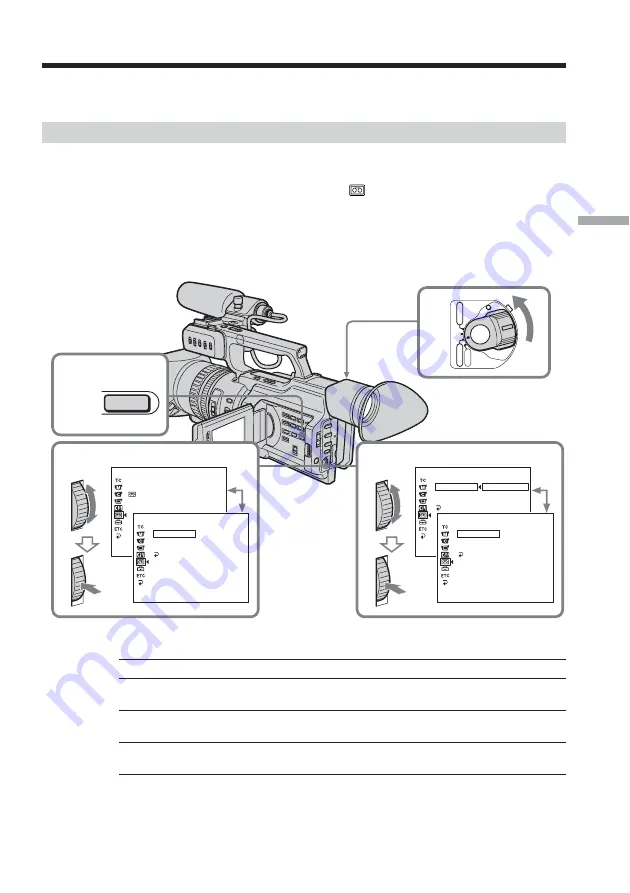 Sony DSR PD170 - Camcorder - 380 KP Скачать руководство пользователя страница 53