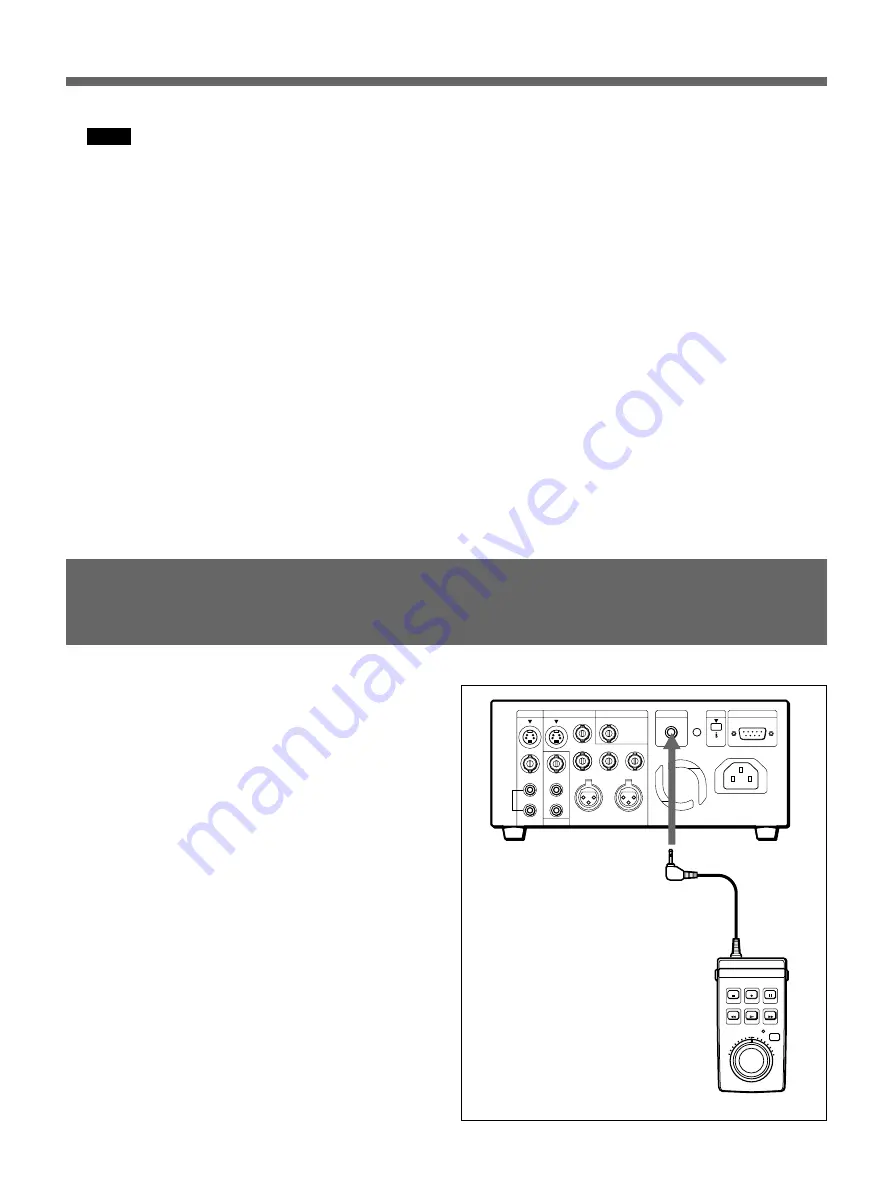 Sony DSRM-20 Скачать руководство пользователя страница 45