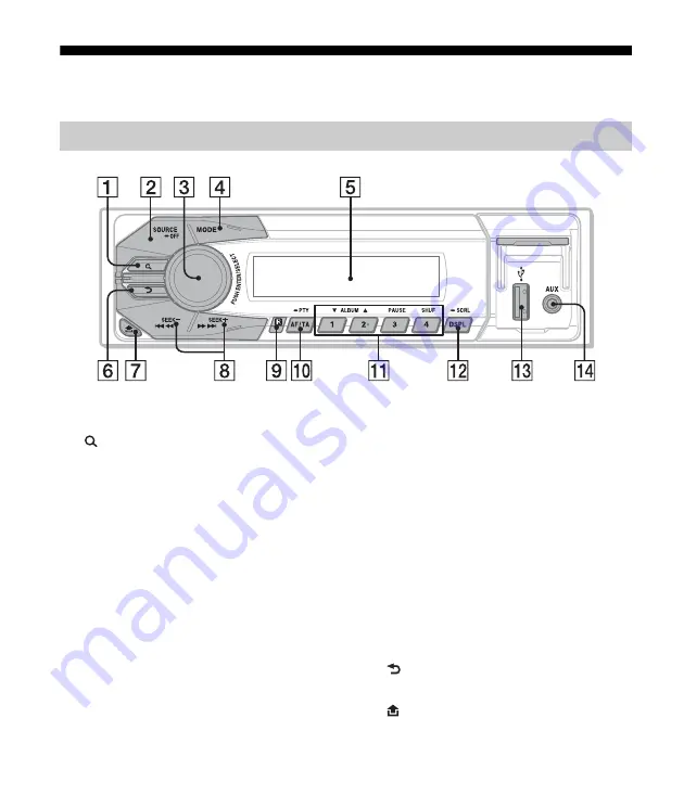 Sony DSX-A40UI Operating Instructions Manual Download Page 25