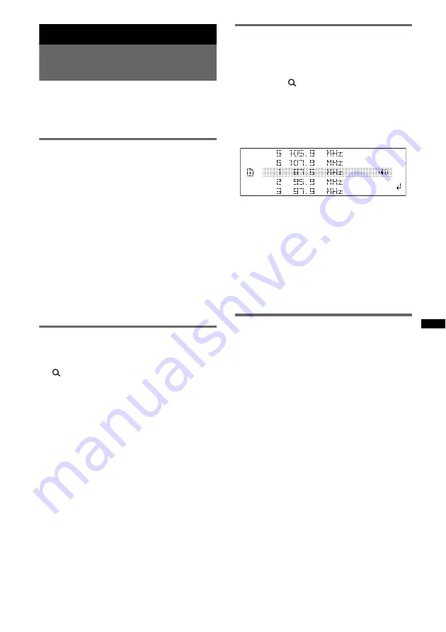 Sony DSX-S210X Operating Instructions Manual Download Page 45