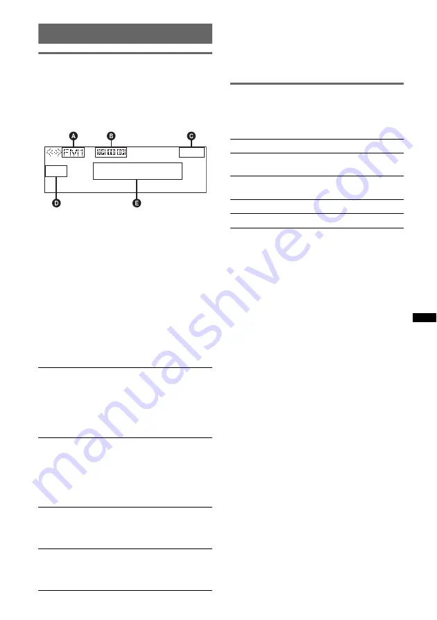 Sony DSX-S300BTX Operating Instructions Manual Download Page 69