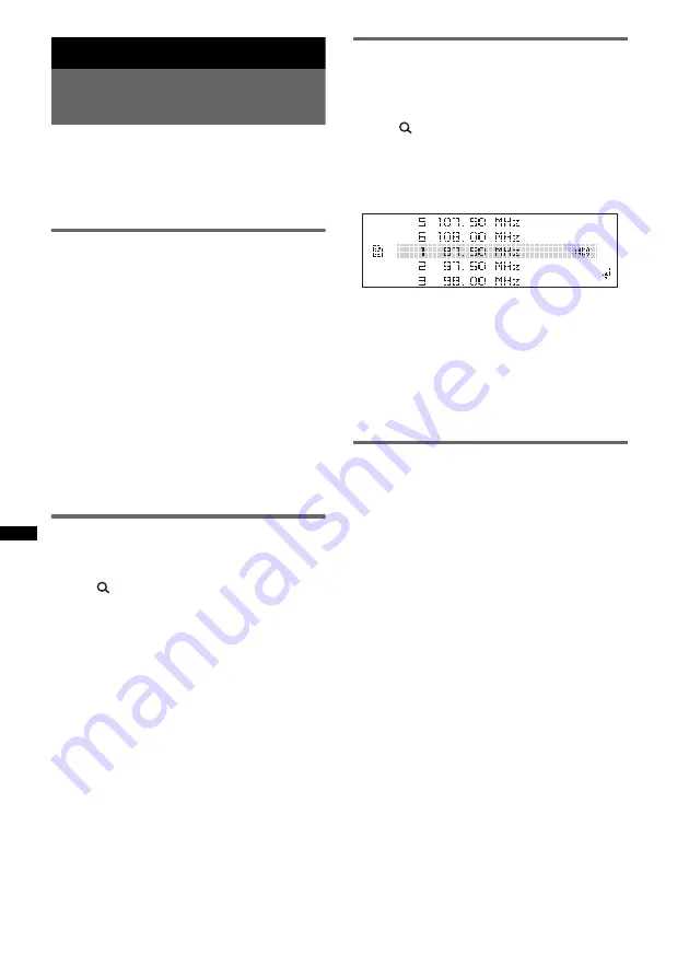 Sony DSX-S300BTX Operating Instructions Manual Download Page 122