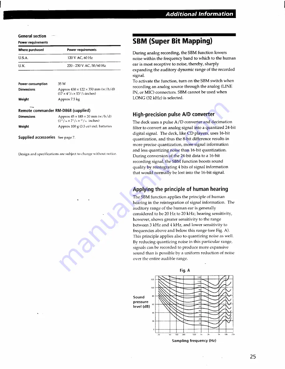 Sony DTC-ZA5ES Operating Instructions Manual Download Page 25