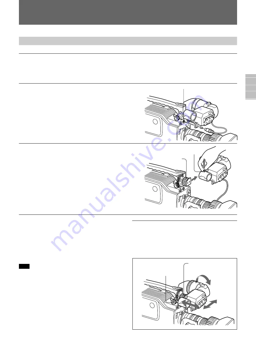 Sony DVCAM DSR-300AK Operating Instructions Manual Download Page 35