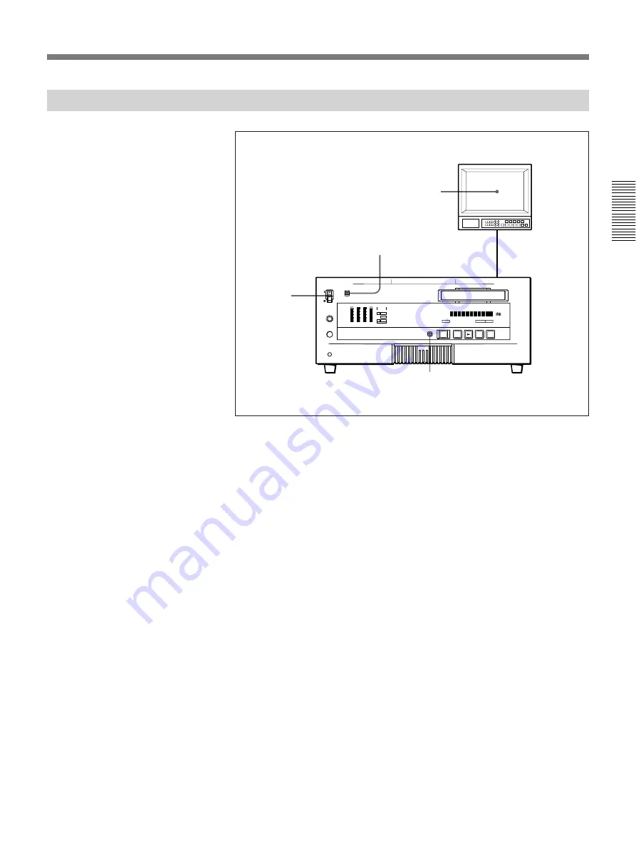 Sony DVCAM DSR-60 Operating Instructions Manual Download Page 17