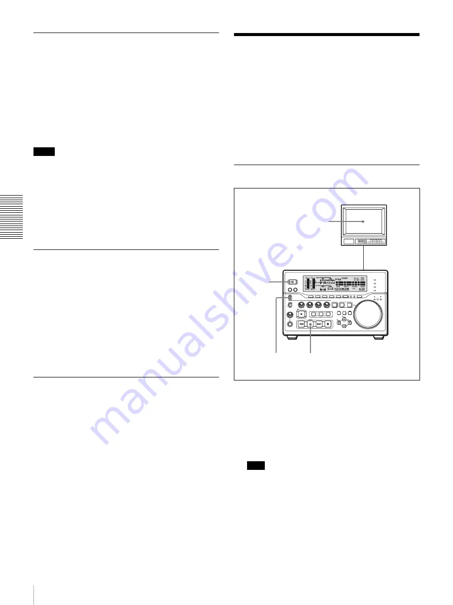 Sony DVCAM DSR-DR1000A Скачать руководство пользователя страница 34