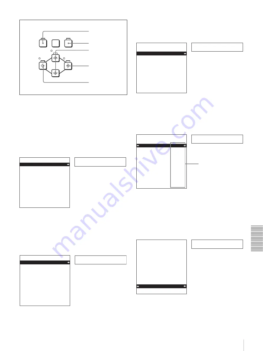 Sony DVCAM DSR-DR1000A Operating Instructions Manual Download Page 73