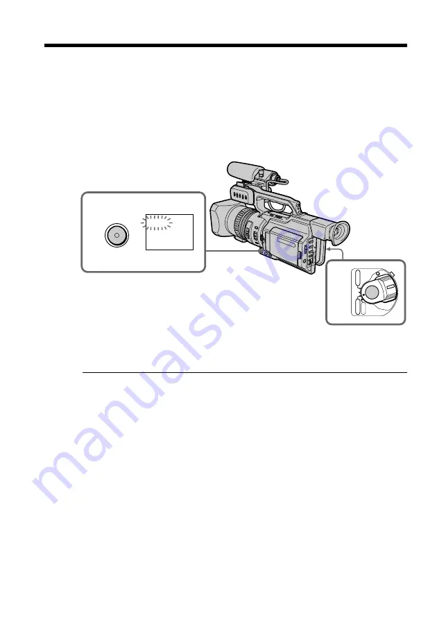 Sony DVCAM DSR-PD150P Operating Instructions Manual Download Page 38