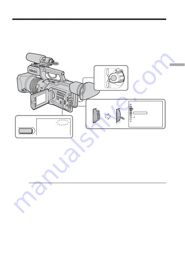 Sony DVCAM DSR-PD170P Скачать руководство пользователя страница 61