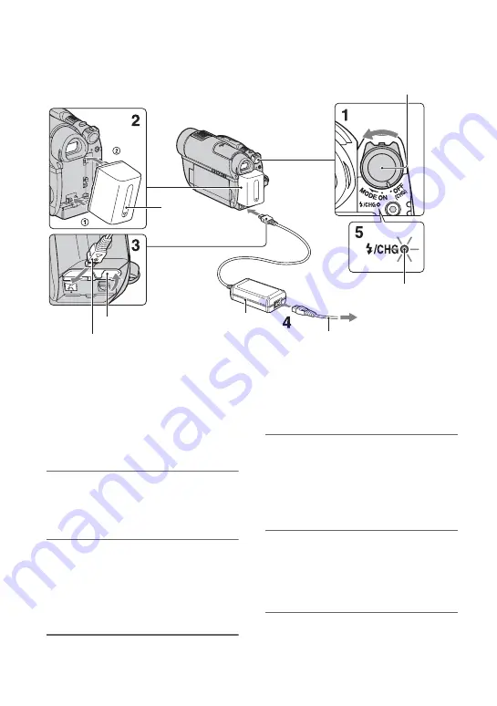 Sony DVD910 - Handycam Camcorder - 2.3 MP Скачать руководство пользователя страница 20