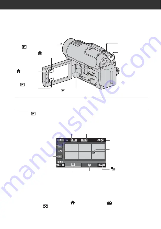 Sony DVD910 - Handycam Camcorder - 2.3 MP Operating Manual Download Page 40