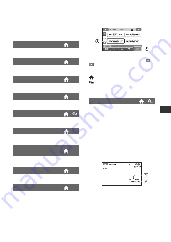 Sony DVD910 - Handycam Camcorder - 2.3 MP Operating Manual Download Page 79