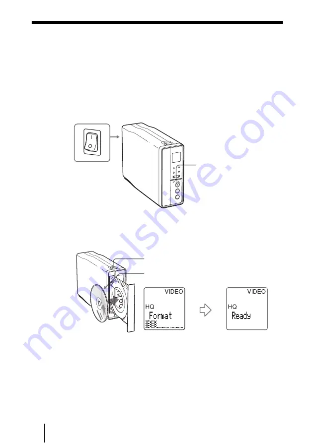 Sony DVDirect VRD-VC10 Operating Instructions Manual Download Page 18