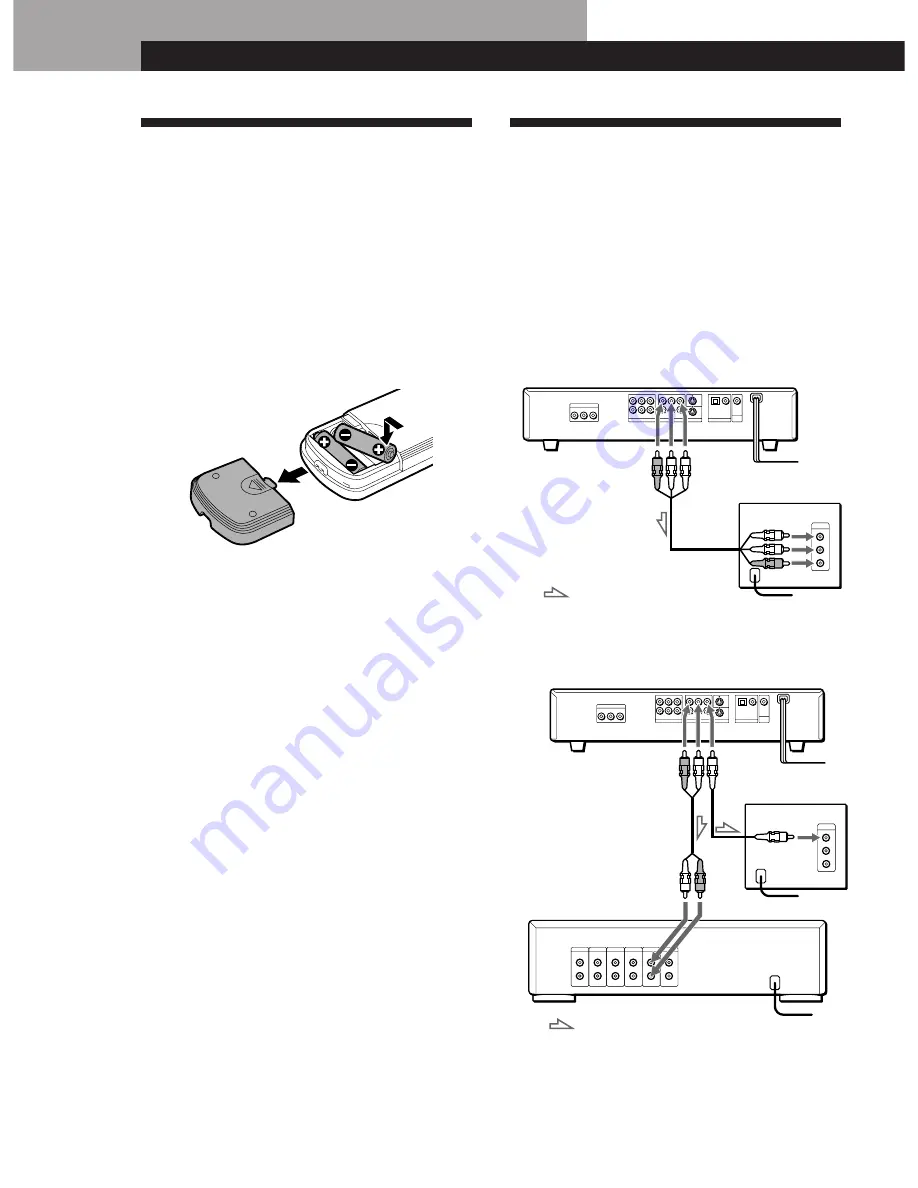 Sony DVP-8306 Operating Instructions Manual Download Page 6