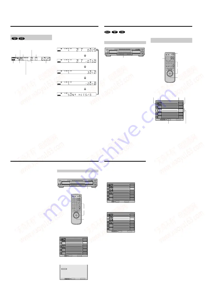 Sony DVP-C660 - 5 Disc DVD Player Скачать руководство пользователя страница 12