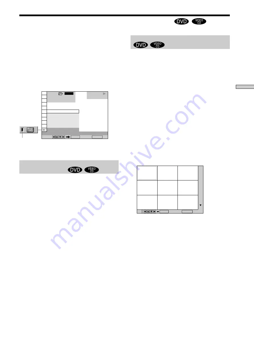 Sony DVP-CX870D - Cd/dvd Player Operating Instructions Manual Download Page 61