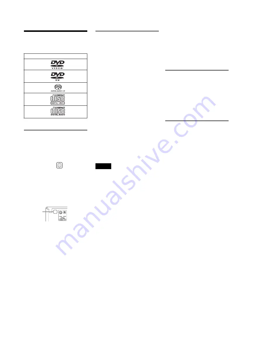 Sony DVP-CX985V Service Manual Download Page 4