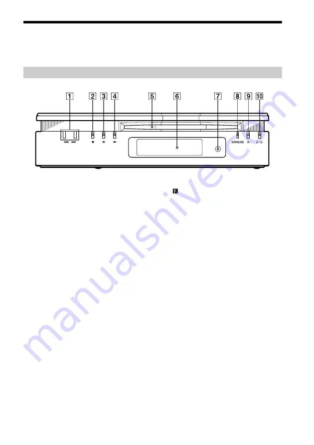 Sony DVP-F21 - Cd/dvd Player Скачать руководство пользователя страница 9