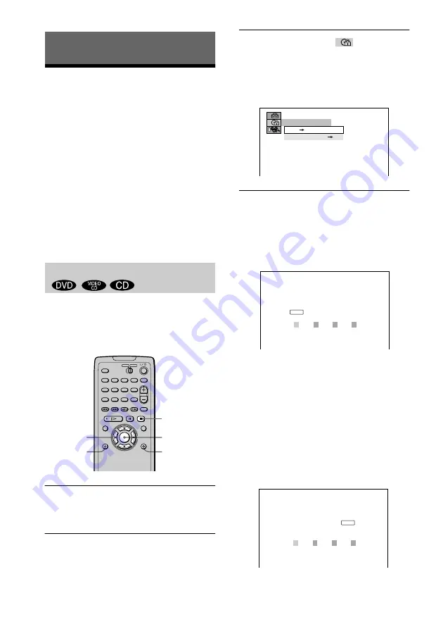 Sony DVP-F21 - Cd/dvd Player Скачать руководство пользователя страница 58