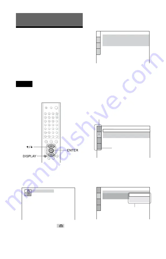 Sony DVP-F25 Operating Instructions Manual Download Page 62