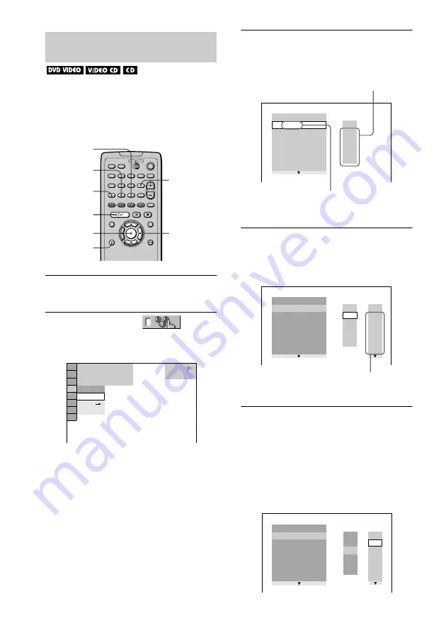 Sony DVP-F41MS Operating Instructions Manual Download Page 44