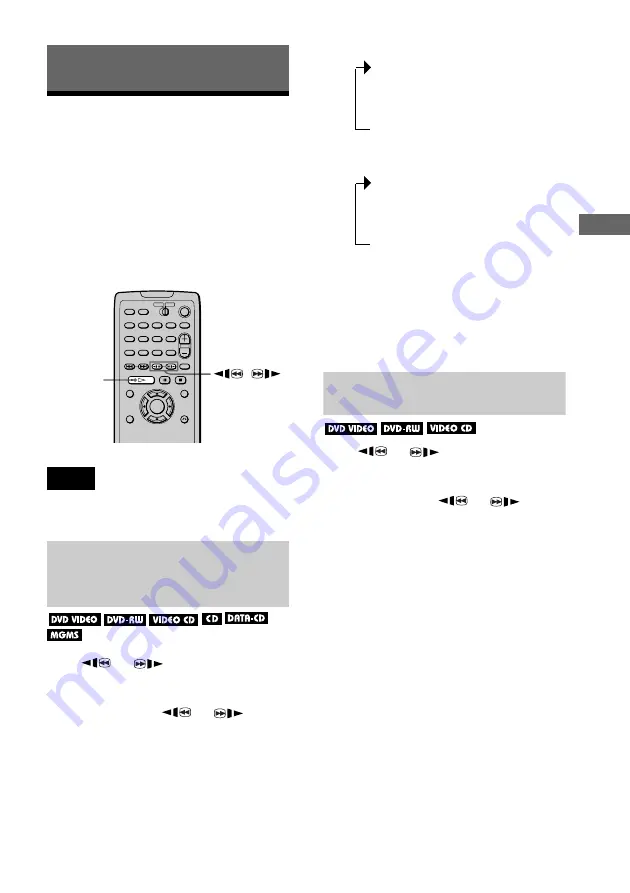 Sony DVP-F41MS Operating Instructions Manual Download Page 49