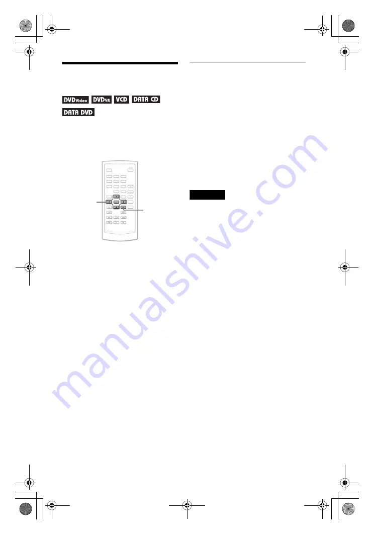 Sony DVP-FX870 Operating Instructions Manual Download Page 76