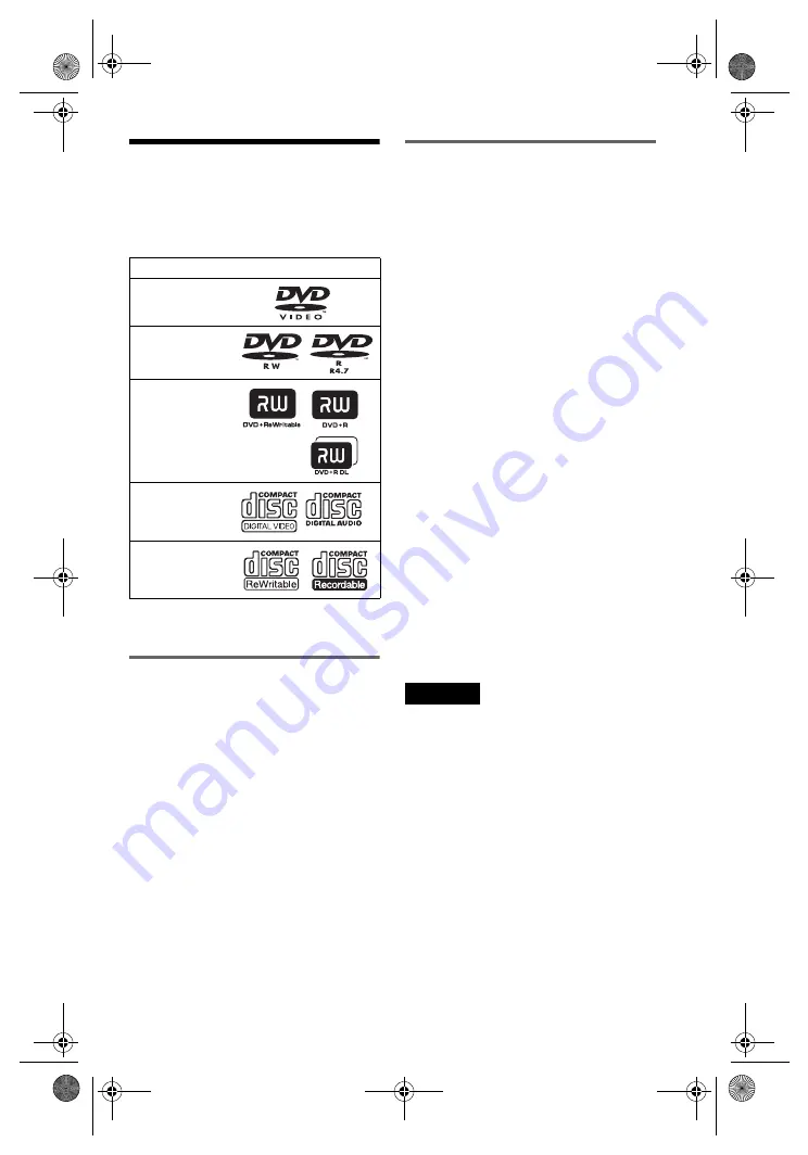 Sony DVP-FX870 Operating Instructions Manual Download Page 103