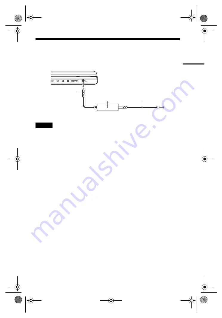 Sony DVP-FX870 Operating Instructions Manual Download Page 107