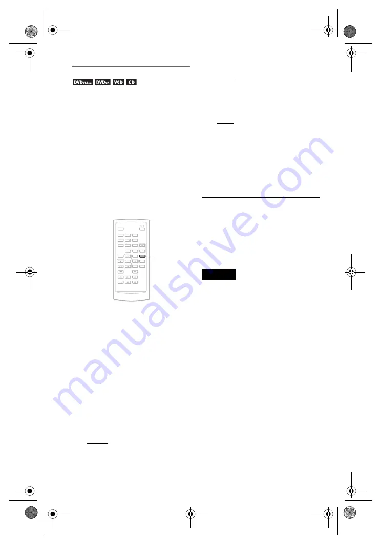 Sony DVP-FX870 Operating Instructions Manual Download Page 114