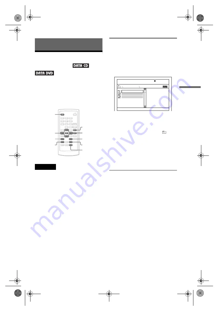 Sony DVP-FX870 Operating Instructions Manual Download Page 125