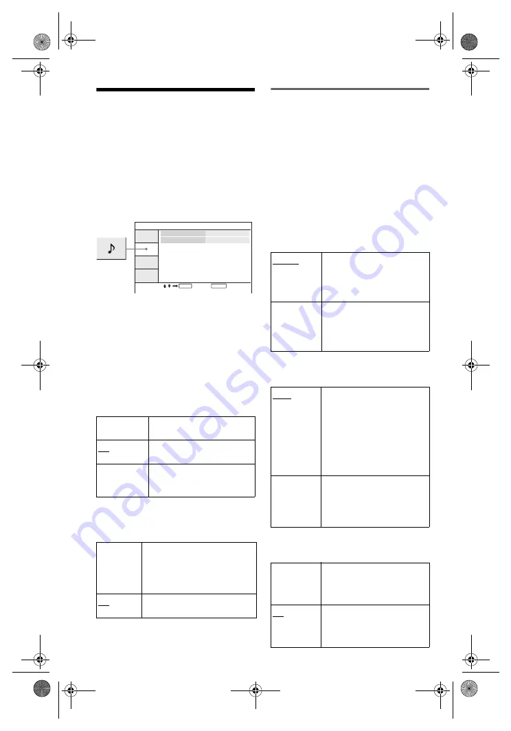 Sony DVP-FX870 Operating Instructions Manual Download Page 180